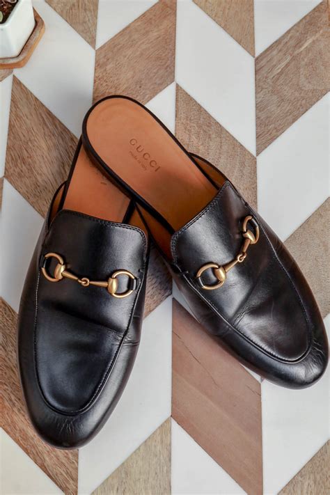 gucci mens princetown mules|Gucci mules on heel.